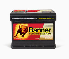 Running Bull AGM 60 AH