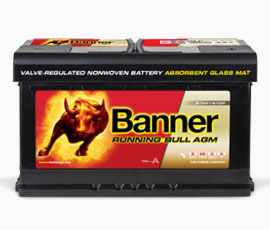 Running Bull AGM 80 AH